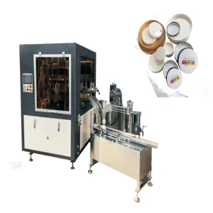 Fully Automatic Coffee Cup Paper Lid Making Machine