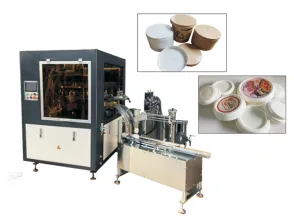 Single Layer Roll Bowl Lid Forming Machine