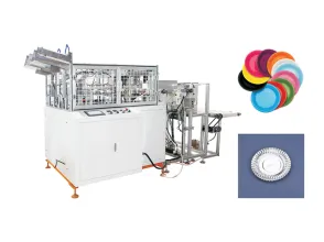 Automatic Paper Plate Machine Paper Food Container Machine 