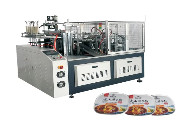 Fully Automatic Paper Lid Making Machine