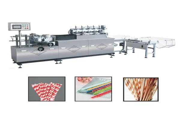 Fast Speed Automatic Drinking Paper Straw Making Machine