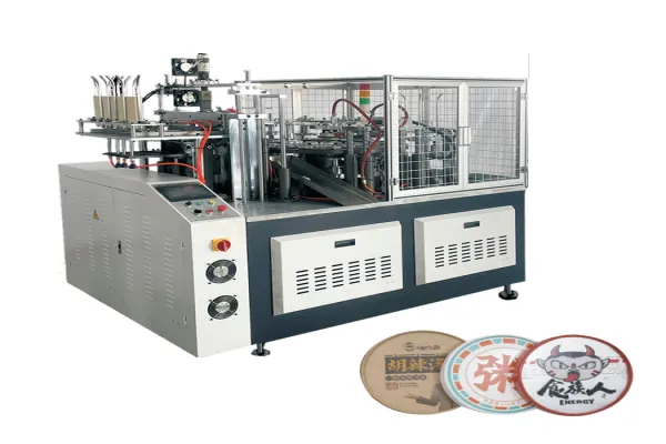 Paper Cup Cover Making Machine 50HZ, cup lid machine