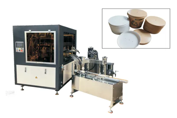 Single Layer Roll Feeding Super Bowl Lid Forming Machine