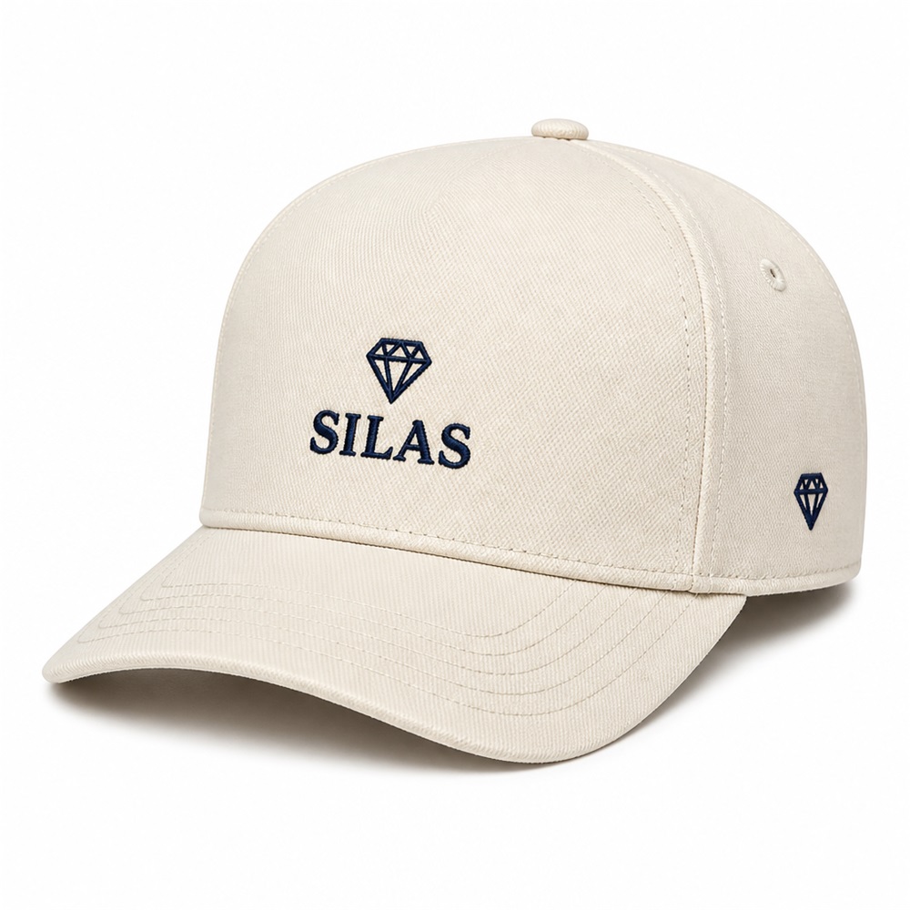 Unisex 5 Panel Hat Featuring a Flat Brim and Clean Minimalist Design