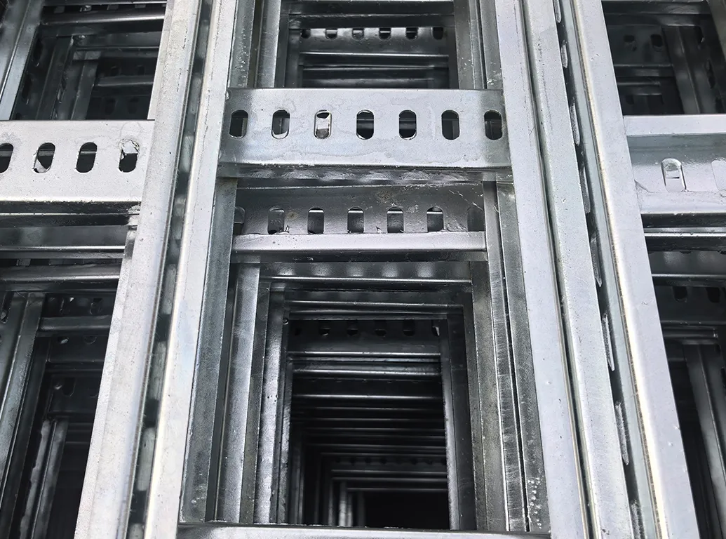 Customization of vertical shaft cable tray