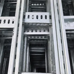 Customization of vertical shaft cable tray