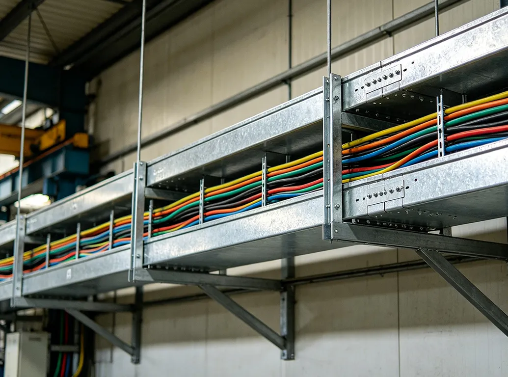 Application of hot-dip galvanized cable tray