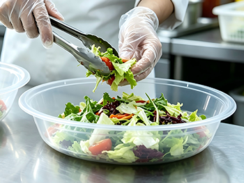Food-Grade Clear Thickened Disposable Plastic Round Basin for Salad and Mixing.png