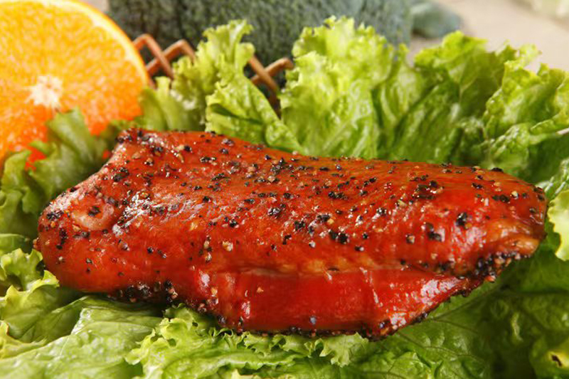 烟熏鸭肉