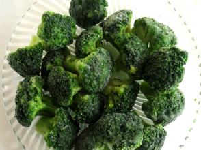 Quick-frozen broccoli