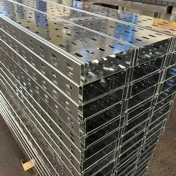 Multi-hole cable tray