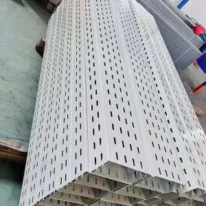 Multi-hole cable tray