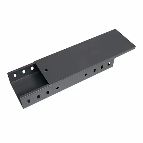 Powder-coated cable tray