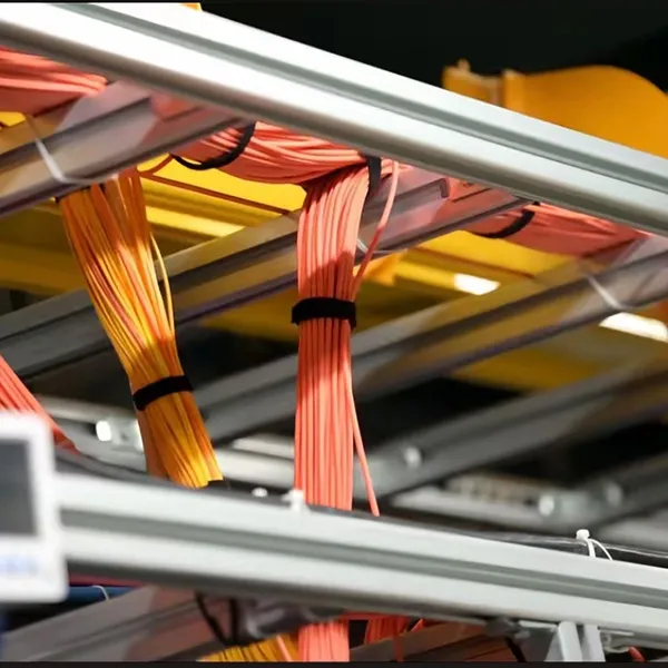 Fiber optic trough
