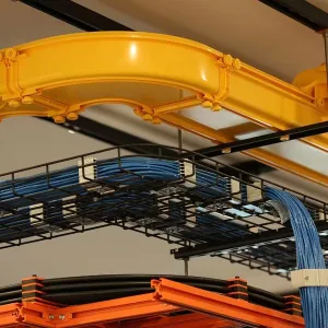Fiber optic trough