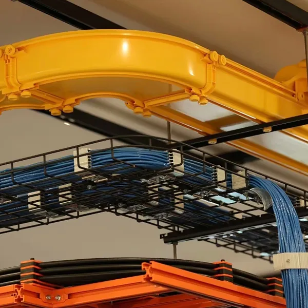 Fiber optic trough
