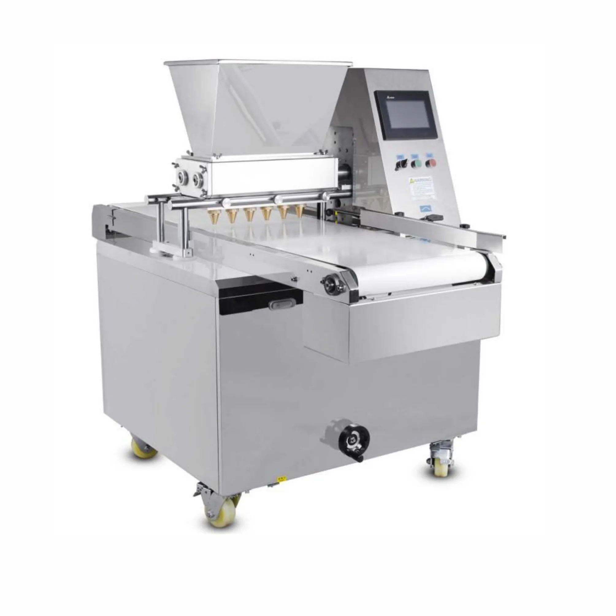 آلة توزيع البسكويت التلقائية HM-105 – دقة عالية في إنتاج البسكويت للمخابز التجارية والصناعية