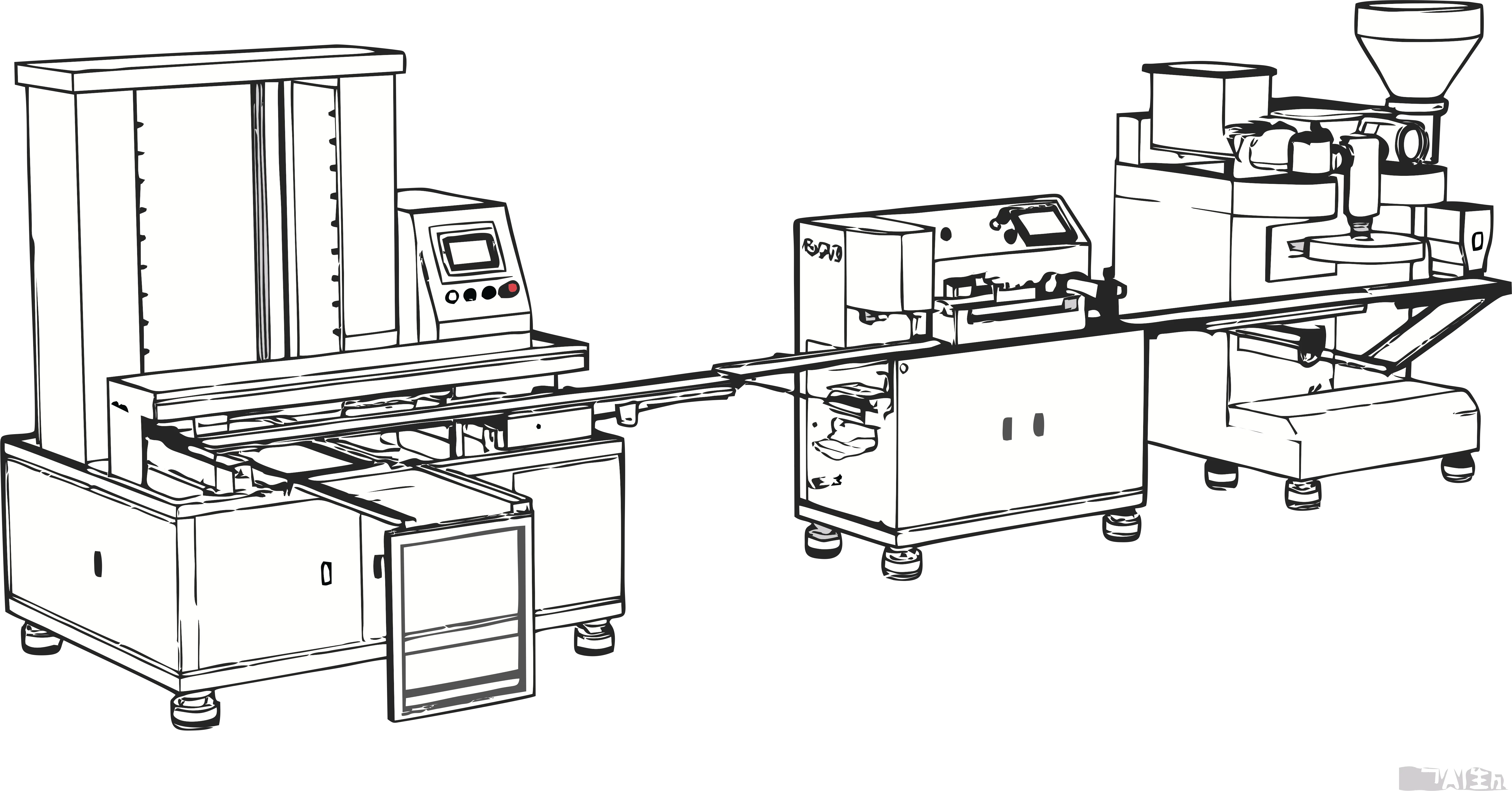Auto Encrusting Machine