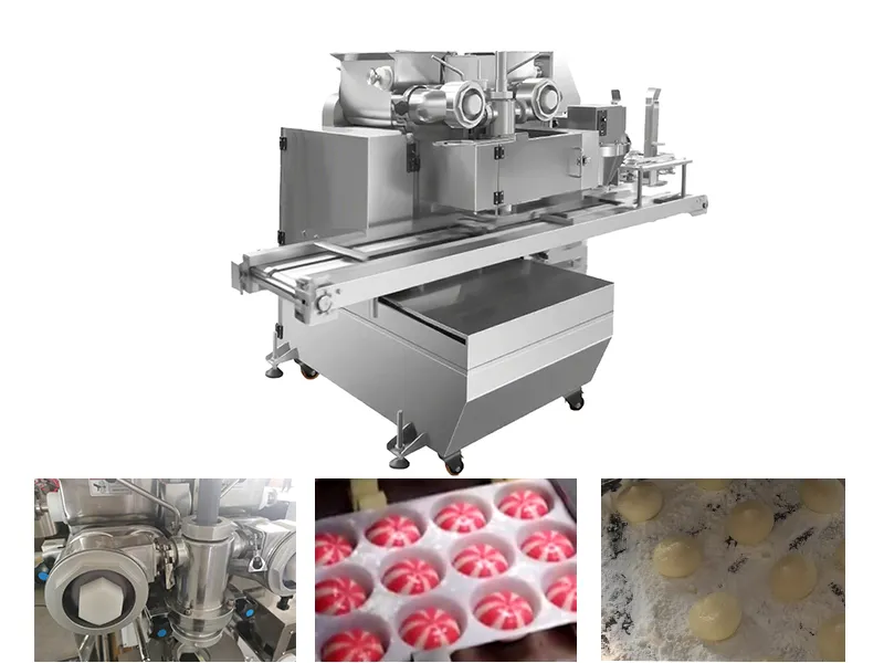 High-Capacity Mochi Ice Cream Making Machine — HM-168/268 Series