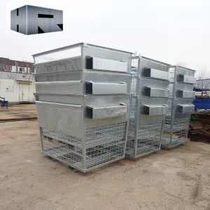 Metallnetzspeicherbeh&auml;lter Drahtregalerheld Held