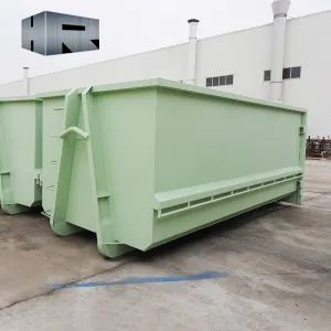Abfallsortier- und Recycling -Hakenliftbehälter