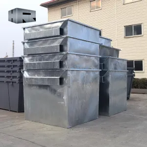 Gegalvaniseerde vorkheftruck bin front load dumpster