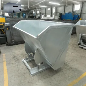Hot-Dip Galvanized Tipping Bin untuk Forklift Wholesale