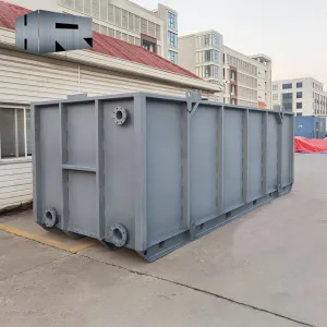 Wastewater treatment equipment container