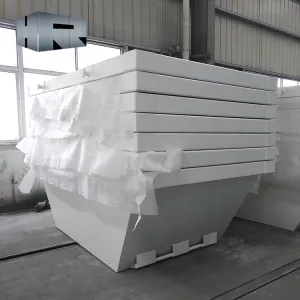 Europeisk stil Crane Lift Waste Skip Bin