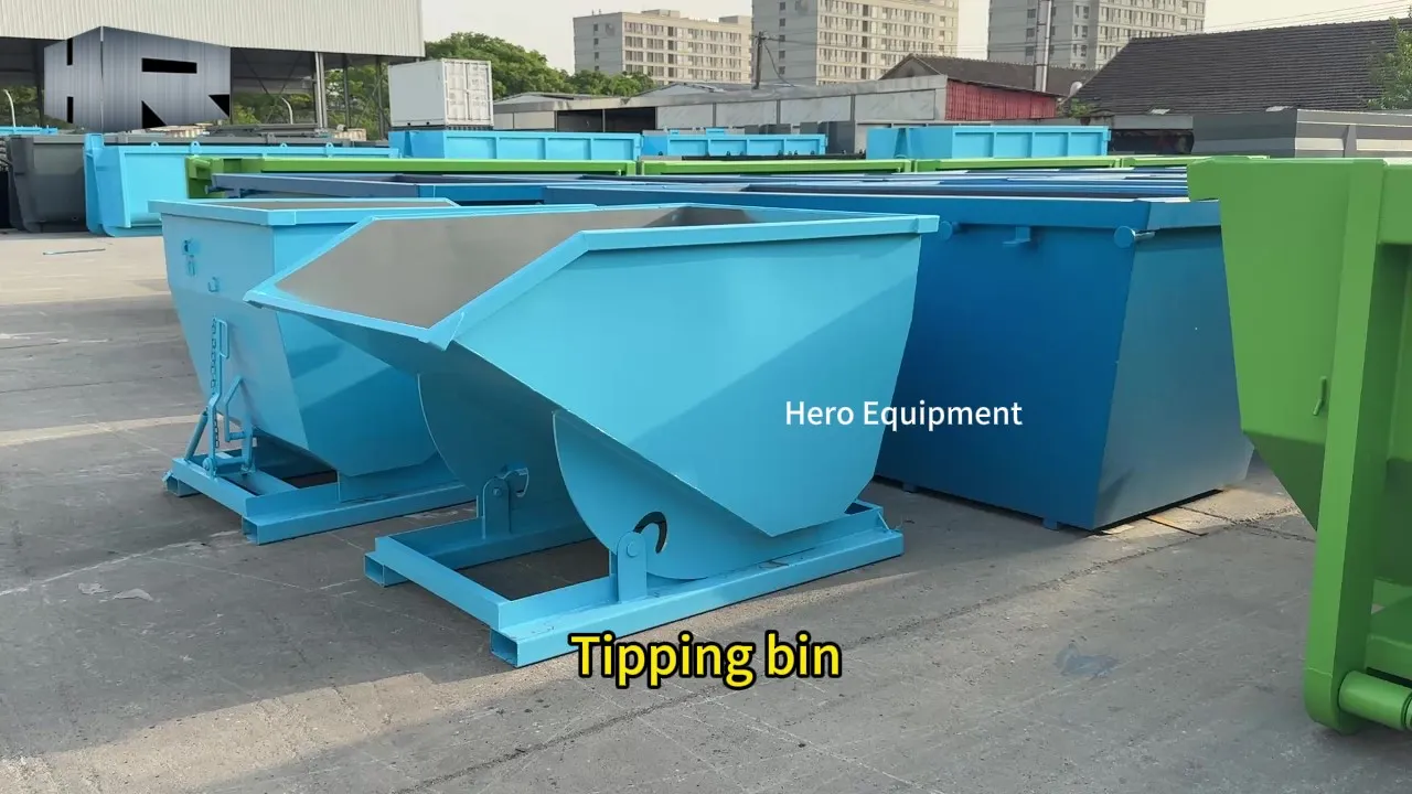 Tipping bin