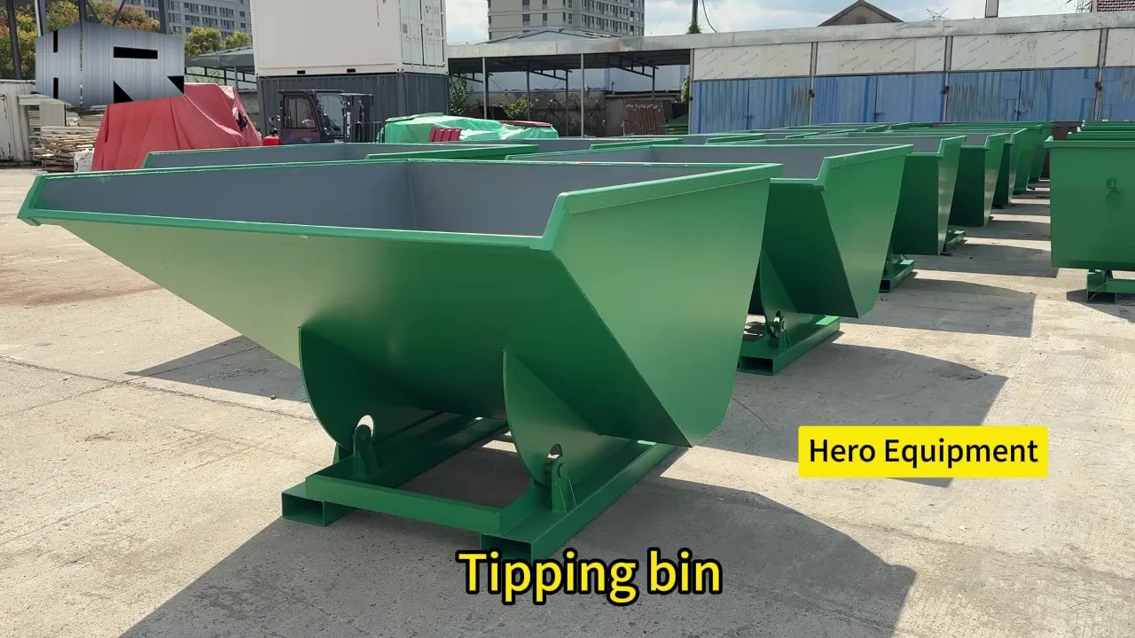 Tipping bin