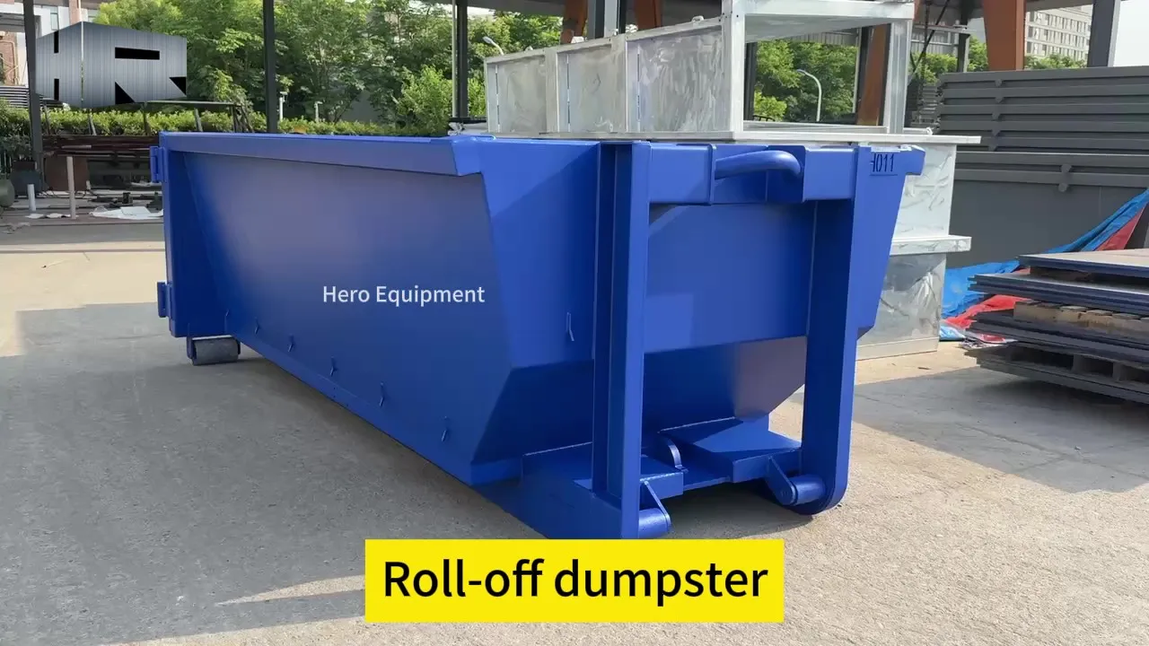 Roll off dumpster