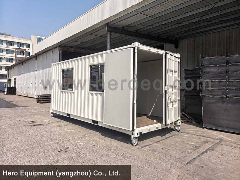 What materials are commonly used to build customized shipping containers? What materials are commonly used to build customized shipping containers?