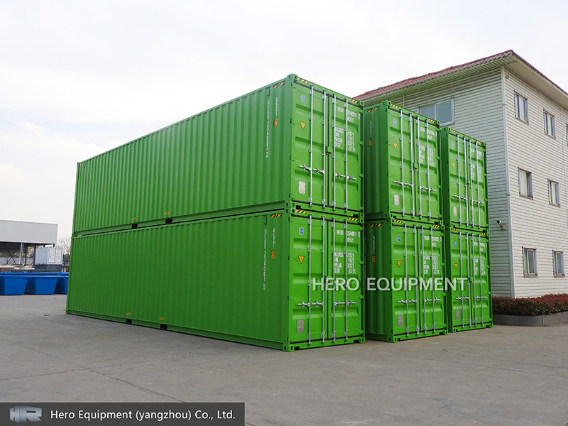 How can rust and corrosion be prevented on a customized shipping container over time?