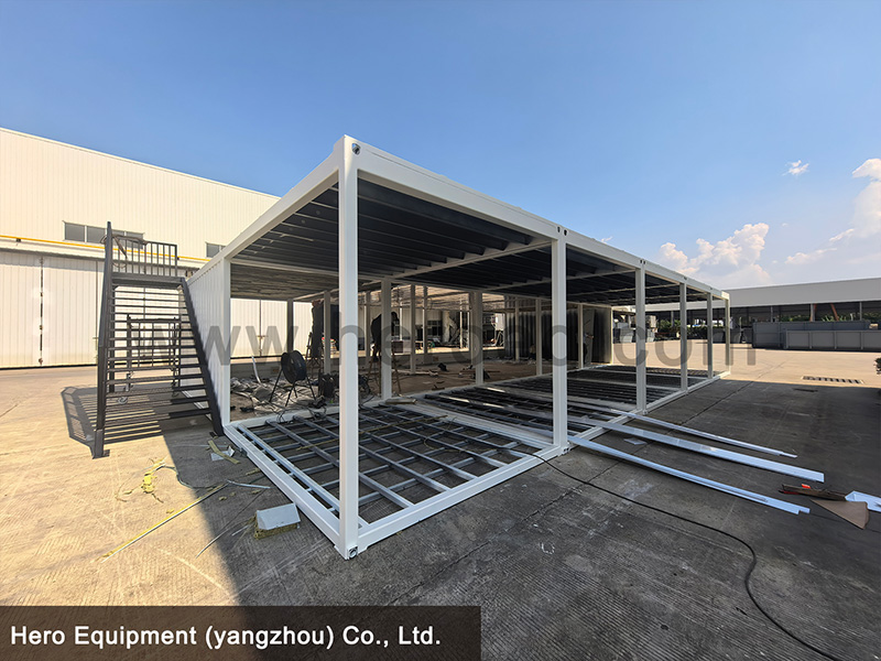 What materials are commonly used to build customized shipping containers? What materials are commonly used to build customized shipping containers?