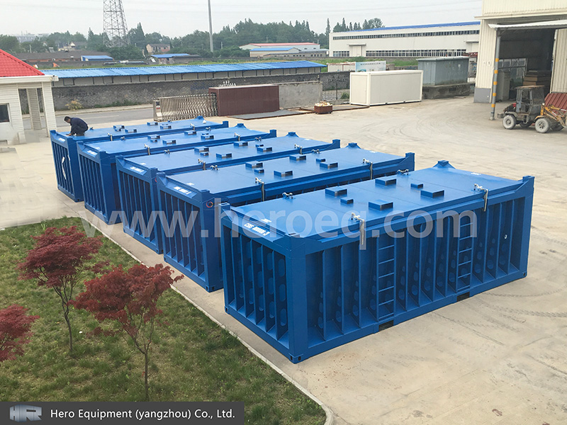 What are the key features and advantages of using ore containers?