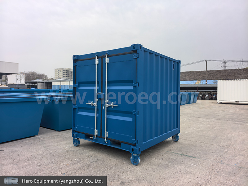 What are the precautions for mini container sea transportation?