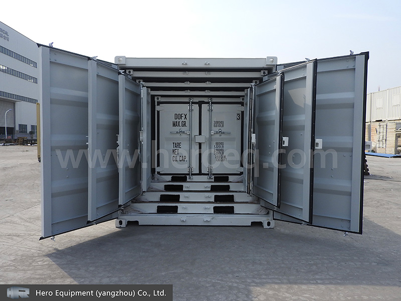 What are the precautions for mini container sea transportation?