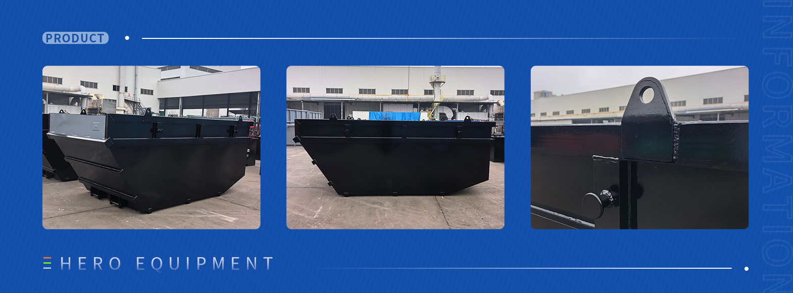 Lugger Bin for Concrete Waste Lugger Bin for Concrete Waste