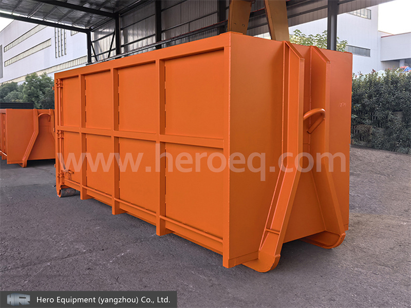 What are the key performance advantages of hook lift bins？