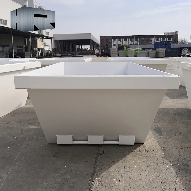 Heavy Duty European Style Chain Lift Skip Bin Waste Container