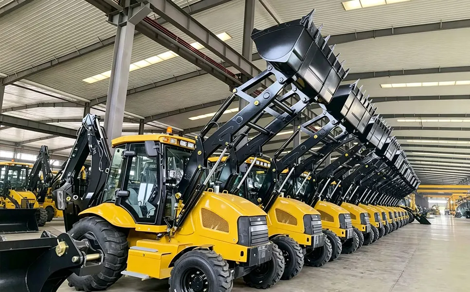Loader Excavators Export to Cambodia