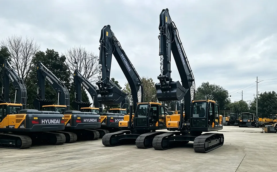 Hyundai Excavators Export to Cambodia