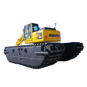 Komatsu 200 Wetland excavator