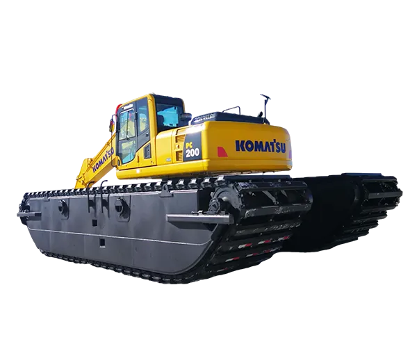 Komatsu 200 Wetland excavator