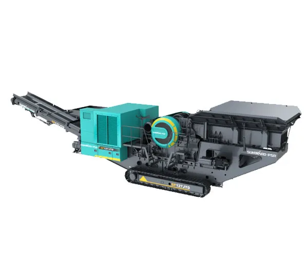 SP127JTD Crawler jaw crushing plant（diesel-electric）