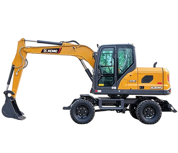 XE80WG PRO Wheeled Hydraulic Excavator