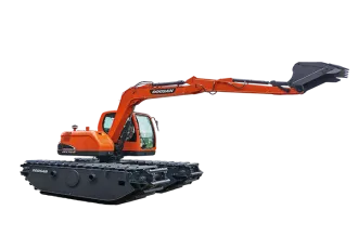 Doosan 75 Wetland excavator