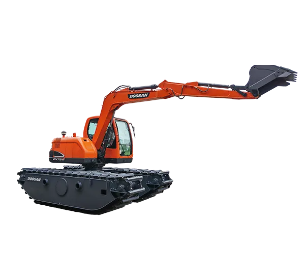 Doosan 75 Wetland excavator