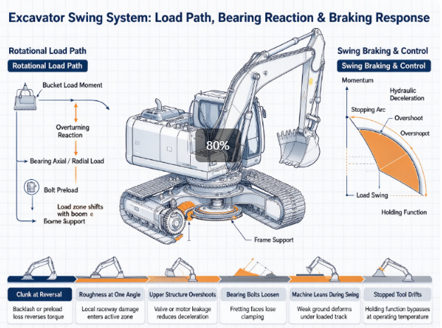 Excavator for Material Handling